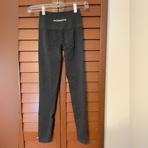 *New* Alphalete Amplify Legging - Black Marl - XS